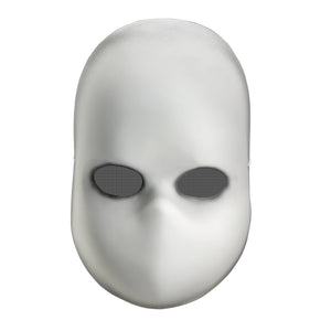 Blank Black Eye Doll Mask