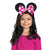 Minnie Mouse Ears and Red/Pink Bow