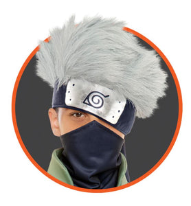 Kakashi Headband With Hair Child