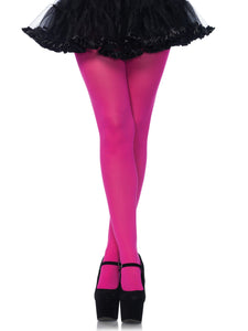 Nylon Tights Fuchsia Hot Pink