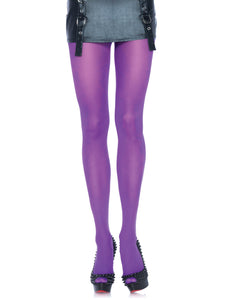 Nylon Tights Purple