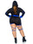 Blue Dragon Ninja Womens Plus Size
