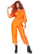 Womens Orange Prison Jumpsuit