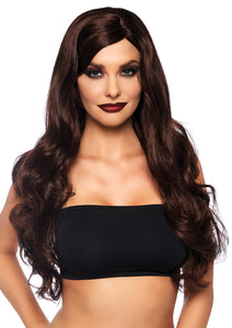 Long Wavy Brown Wig