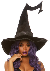 Bewitched Black Velvet Hat