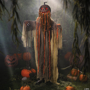 5.5ft Animated Standing Pumpkin Man