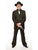 Sheriff Moustache Black