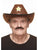 Sheriff Moustache Brown