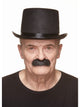 Grandpa Moustache Black
