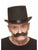 Rocking Grandpa Moustache Black