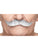 Gentlemans Moustache Grey & White