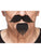 Colonel Moustache and Goatee Black
