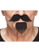 Colonel Moustache and Goatee Black