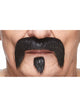 Moustache With Tiny Goatee Black