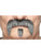 Moustache With Tiny Goatee Salt & Pepper