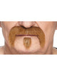 Moustache With Tiny Goatee Light Brown
