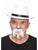 Horseshoe Mustache w/ Goatee Grey/White