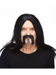 Horseshoe Mustache w/ Goatee Black