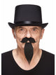 Musketeer Beard & Moustache Black