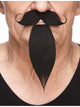 Musketeer Beard & Moustache Black