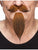Musketeer Beard & Moustache Light Brown