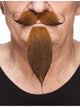 Musketeer Beard & Moustache Light Brown