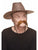 Thick Long Western Moustache Light Brown