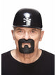 Short Biker Beard/Moustache Black