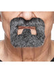 Short Biker Beard/Moustache Salt/Pepper