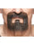 Short Biker Beard/Moustache Brown