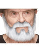Short Beard/Moustache/Sideburn Grey/Wht