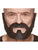 Short Beard/Moustache/Sideburn Black