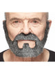 Short Beard/Moustache/Sideburn Salt/Pepr