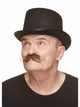 Curled Gentlemans Moustache Light Brown