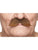 Curled Gentlemans Moustache Light Brown