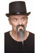 Long Moustache and Goatee Salt & Pepper