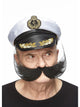 Fishermans Moustache Black