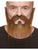 Nomad Beard With Moustache Brown