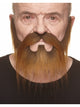 Nomad Beard With Moustache Brown