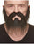 Nomad Beard With Moustache Black