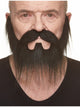 Nomad Beard With Moustache Black