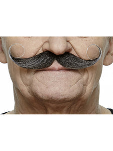 Long Curl Gentleman Moustache Salt&Peppe