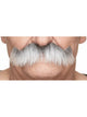 Walrus Moustache Grey & White