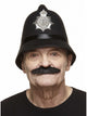 Policeman Moustache Black