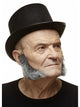 L-shape Sideburns Salt & Pepper