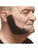 L-shape Sideburns Black