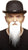 Moustache and Long Goatee White