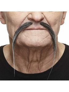 Long Thin Moustache Salt & Pepper