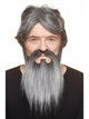 Long Full Beard Salt & Pepper