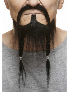 Pirate Beard and Moustache Black